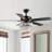 Gloristeen 52'' Ceiling Fan with Light Kit