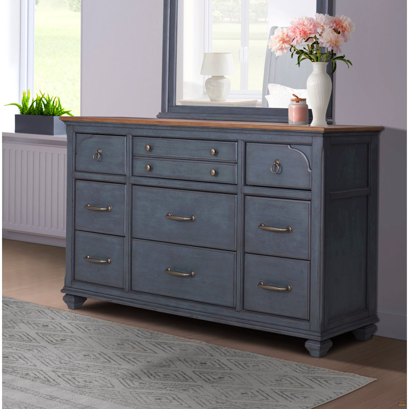 Commode 9 tiroirs, aucun assemblage requis