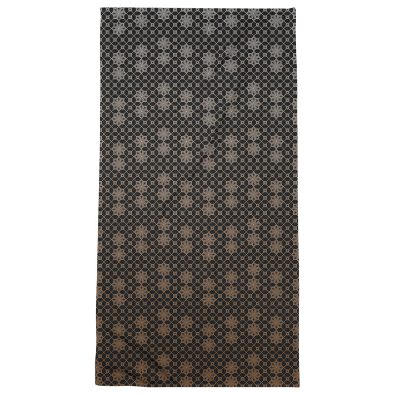 Serviette de plage Lattice, Orangé