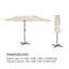 46.5cm X 14.5cm Rectangular Parasol-62757939