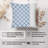 Blue Plaid VIII Modern