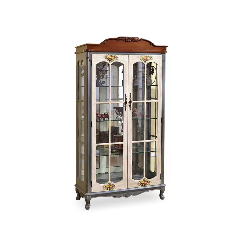 Vitrine en bouleau American