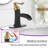 Single-Hole Single-handle Bathroom Faucet with Drain Assembly-65702196