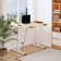 Home Office Height Adjustable Standing Desk With Built-in Power Outlet