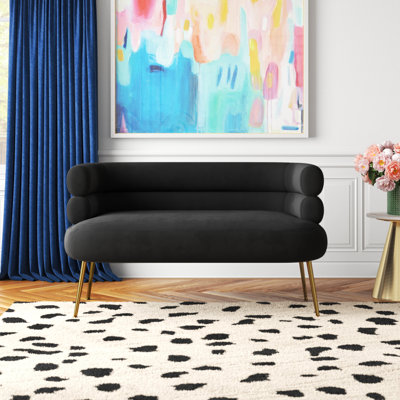 Demetrius  50'' Upholstered Loveseat