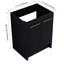 Meuble-lavabo autoportant 24 po en châtaignier noir - surface rayée de 24 po