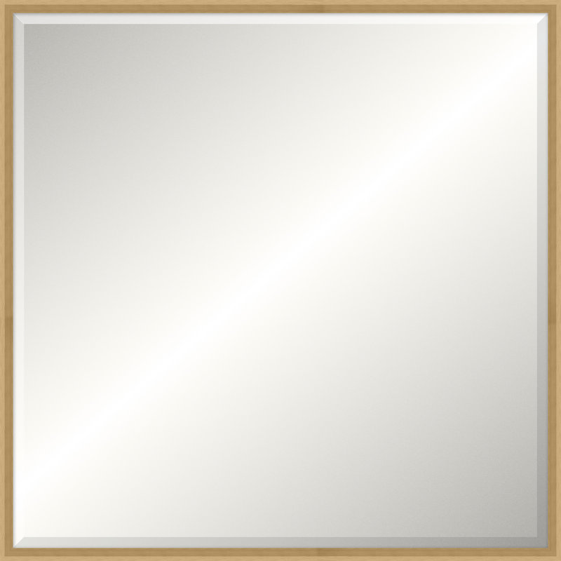 Natural Ridgeline Mirror, Square 37.5" x 37.5", Beveled