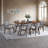 59" Kaela Rectangular Dining Table, Walnut Finish