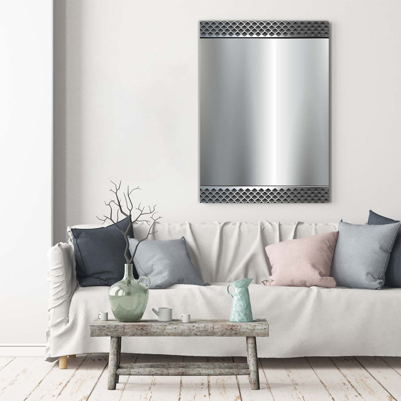 Metal Background - Wrapped Canvas Print