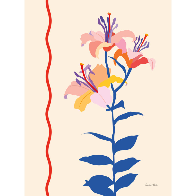 Lys vifs par Sara Zieve Miller, H 24 po x l 18 po