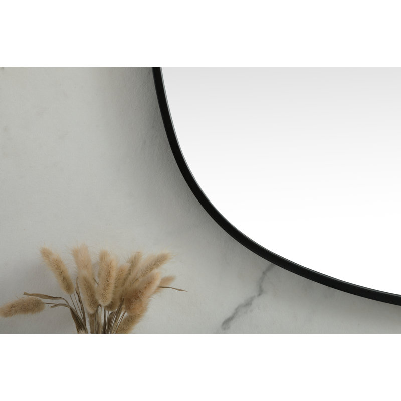 Miroir Bertin, 60 po x 30 po , Noir, noir, noir, noir