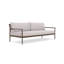 Madeira 3 Seat Sofa Bronze + Fawn Cushion-117326431