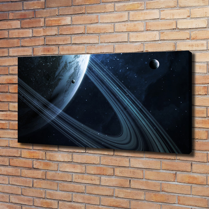 Planet - Wrapped Canvas Print, 60cm H x 120cm W