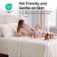 Ensemble de draps rayés taupe Southshore Fine Linens, taille simple, 3 pièces, Stone Harbor-135031064-135031065