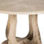 Table de salle à manger ronde Ellon, bois naturel 54 po, base tulipe-1248075367