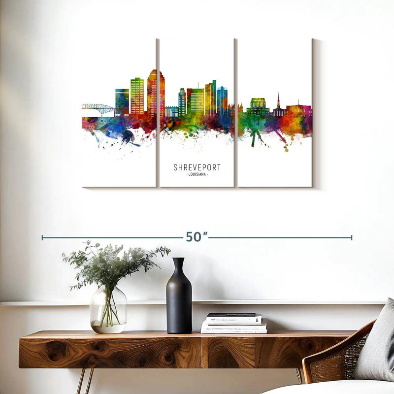 Nicci Shreveport, Louisiane, horizon I, H 24 po x l 38 po