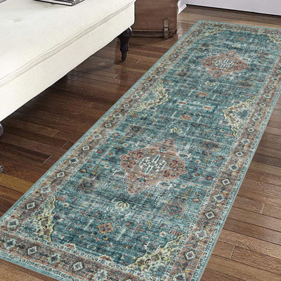 Rectangle 170 cm x 120 cm Floral Area Rug