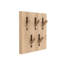 5 - Hook Wall Mounted Coat Rack