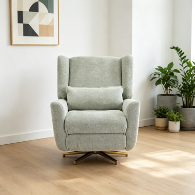Fauteuil inclinable électrique pivotant, pivotant à 360 ° avec base 5 étoiles