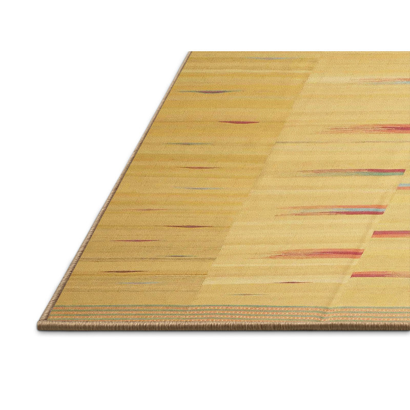 Tapis zone verte claire contemporaine, Rectangle 5 pi x 7 pi