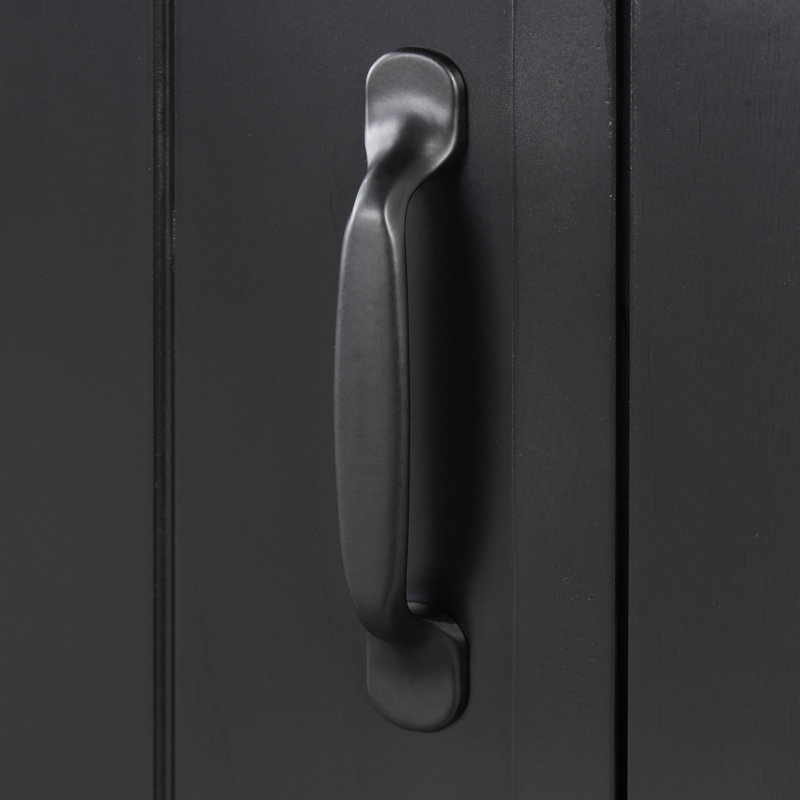 Meuble-lavabo peu encombrant avec lavabo, design élégant en MDF, noir moderne