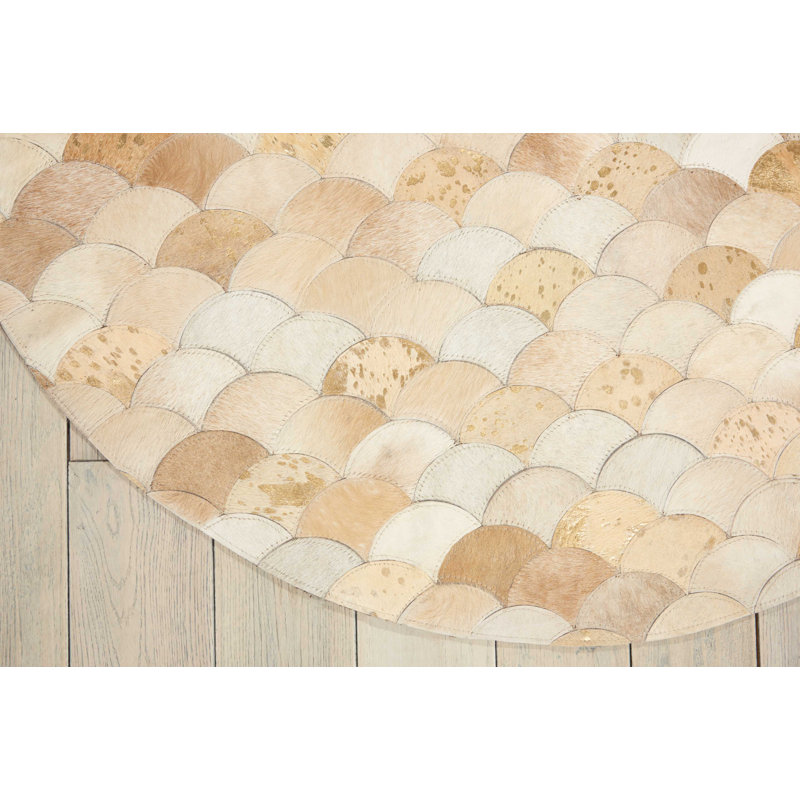 Montecello Cowhide Geometric Indoor Rug