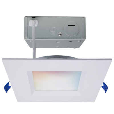 6 in. Selectable Tunable 12 W Dimmable Smart Enabled LED Canless