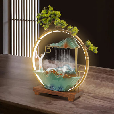 Indoor Water Fountain With LED Light