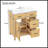 30 Inch Wood Bathroom Vanity With Soft Close Doors,Drawers And Adjustable Shelf