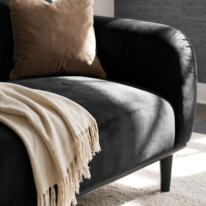 Causeuse Ameriya Southview, Gris foncé