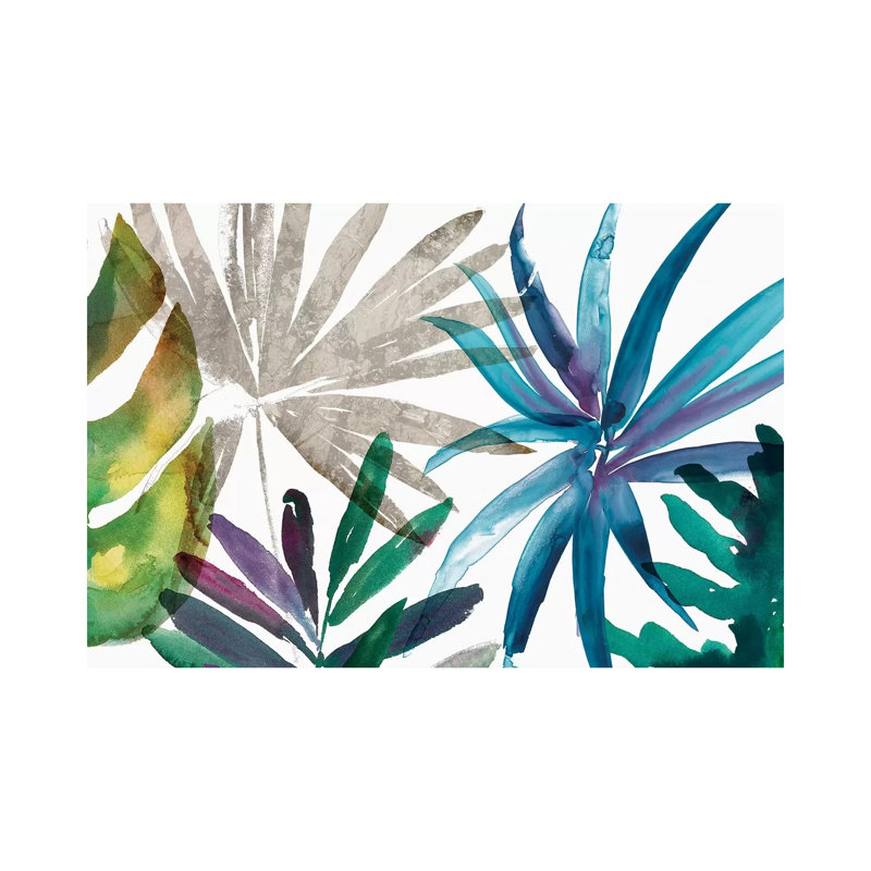Tropic Sway II 1 Piece Wrapped Canvas Panoramic Painting, 66.04 cm H x 45.72 cm W x 3.175 cm D