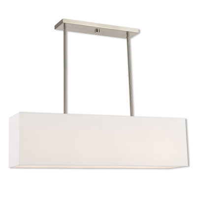 4 - Light Square / Rectangle Chandelier