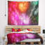 Tapisserie galaxies amas stellaires multicolore abstract multi color-28495366