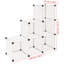 110cm H x 110cm W Steel Bookcase-102287627