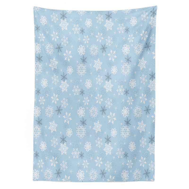 Geometric Christmas Tablecloth, 90" x 60"