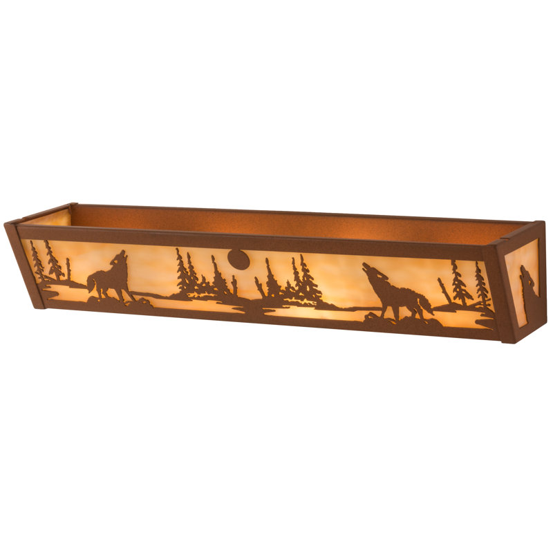 Rustic Lodge 4 - Light Bath Bar