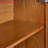 Cabinets, Walnut Brown Rustic Storage Cabinet with Adjustable Shelves, 33.9"×15"×31.5" | Rustic/Lodge | Living Room