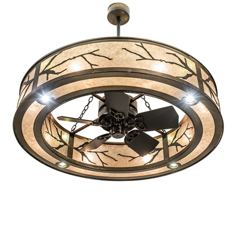 Branches Downrod Ceiling Fan
