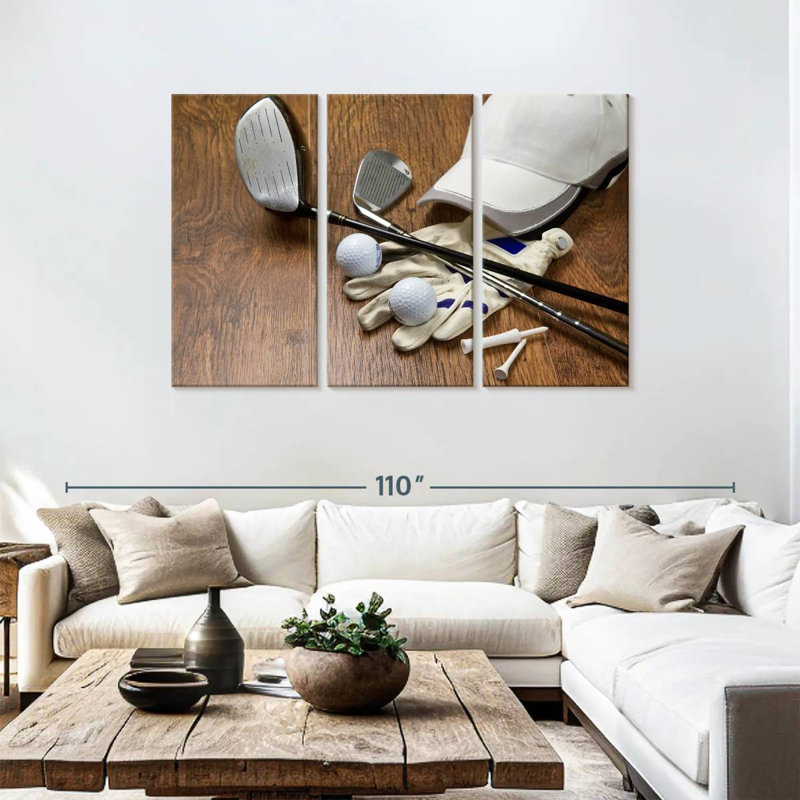 Senne Golf Themed, 48" H x 74" W