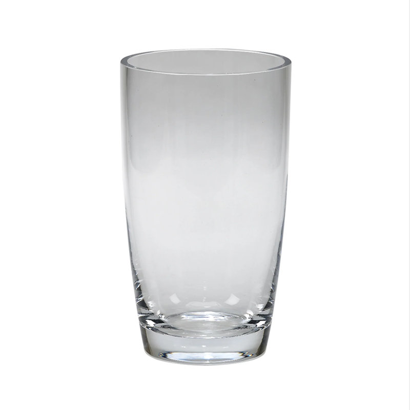 Simon Crystal Table Vase, 9.75" H x 5.75" W x 5.75" D