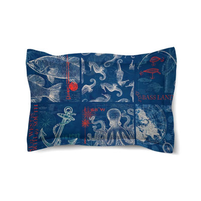 Laural Home Pier 45 Standard Duvet Sham