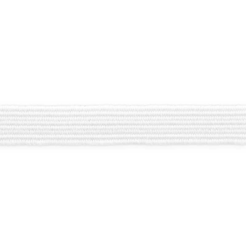Dritz 1/4" Braided Elastic, White, 65 yd