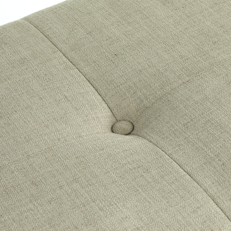 Stewartville Upholstered Bench, Taupe