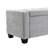 48" Grey With Storage, Button And Diamond Stitched, Modern Design, Solid Wood Frame, Square Legs, Can Hold 350 Lb, For Bedroom, Living Room, Use As Chest, Window Bench Storage Bench, Stitching, Soft-2061082337