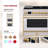 Akicon Freestanding Gas Cooktop Oven Combo, Features Sealed Burners, Rapid Convection Oven, Convertible Fuel (NG/LP), Durable Cast Iron Grating (BSGBGGA1)-113304202-113304204