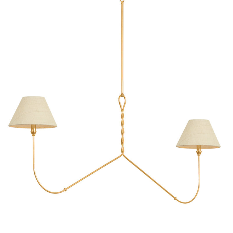 Dekalb Chandelier, 21.75" H x 48" W x 48" D, 3 Lights