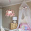 Luminaire suspendu floral simple 17,7 pouces