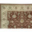 Tapis brun et beige de haute qualité noué à la main