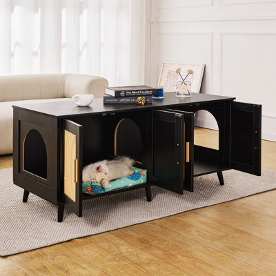 Merlyn Particle Board Self-Cleaning Litter Box