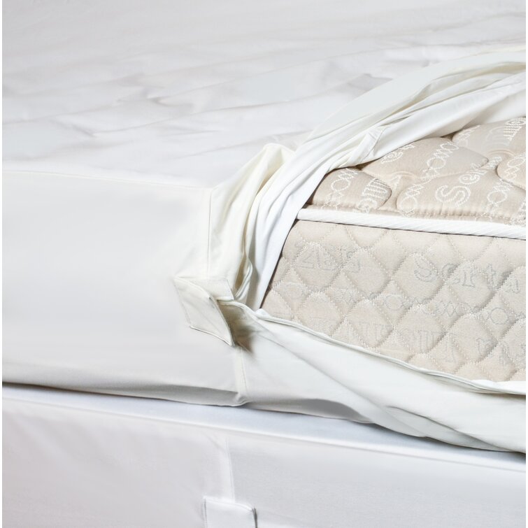 Waterproof Bamboo Mattress Encasement Zippered Bed Bug Proof Protector  Cooling